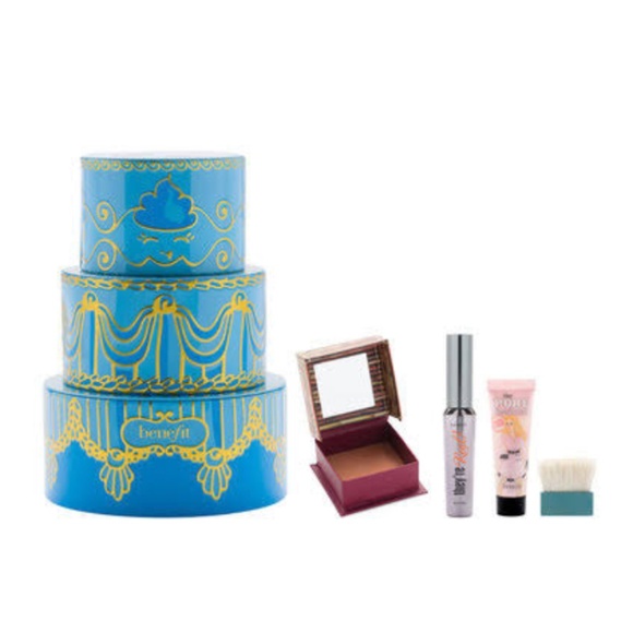 NWT-Benefit Goodie Gorgeous Set-They’re Real Mascara-Hoola Bronzer-POREfessional - Picture 1 of 4